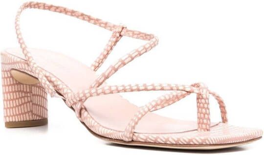 Del Carlo Sandalen met bandjes Roze