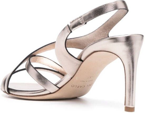 Del Carlo Slingback sandalen Beige