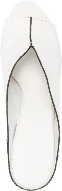 Del Carlo Tenerife 85 leren muiltjes Beige