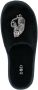 Desmond & Dempsey Sansindo slippers met tijgerprint Zwart - Thumbnail 4