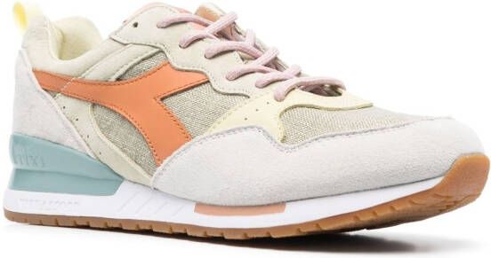 Diadora Sneakers met colourblocking Beige