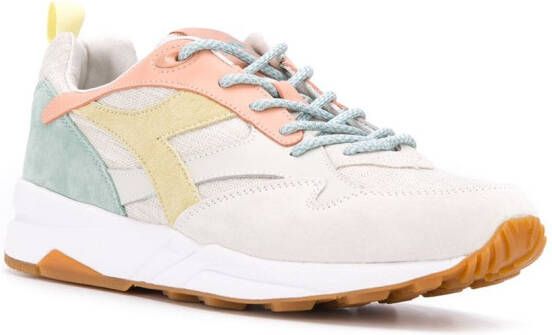 Diadora Sneakers met colourblocking Beige