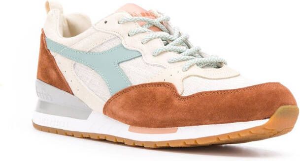 Diadora Sneakers met colourblocking Beige