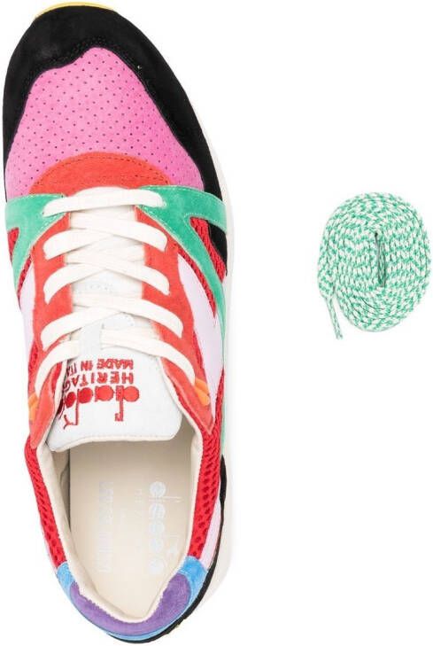 Diadora Sneakers met vlakken Rood