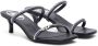 Diesel D-Kittie sandalen met open neus en gesp Zwart - Thumbnail 2