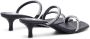 Diesel D-Kittie sandalen met open neus en gesp Zwart - Thumbnail 3