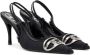 Diesel D-Venus slingback pumps Zwart - Thumbnail 2