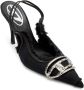 Diesel D-Venus slingback pumps Zwart - Thumbnail 5