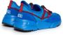 Diesel Kids S-Millenium sneakers met trekkoord Blauw - Thumbnail 3