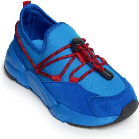 Diesel Kids S-Millenium sneakers met trekkoord Blauw