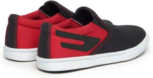 Diesel Kids Slip-on sneakers Zwart