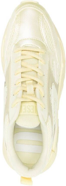 Diesel S-Serendipity Sport sneakers met vlakken Geel