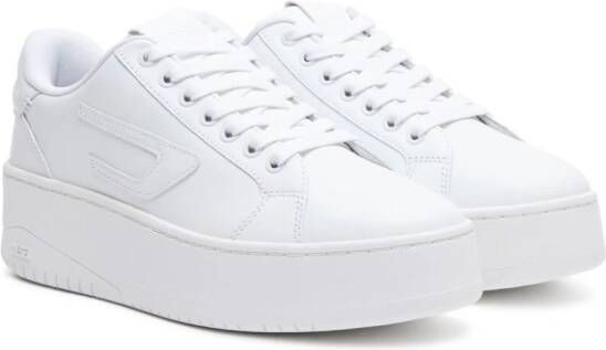 Diesel S-Athene Bold X sneakers met logo-applicatie Wit