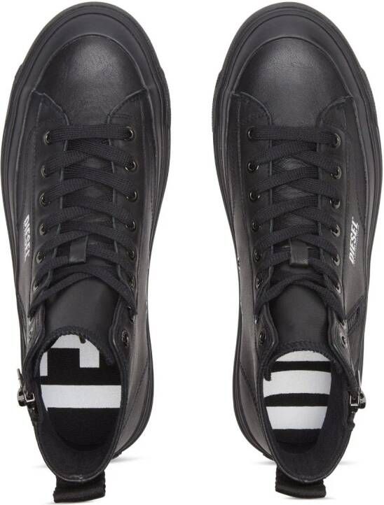 Diesel S-Athos high-top sneakers Zwart