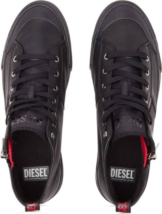 Diesel S-Athos sneakers met logopatch Zwart