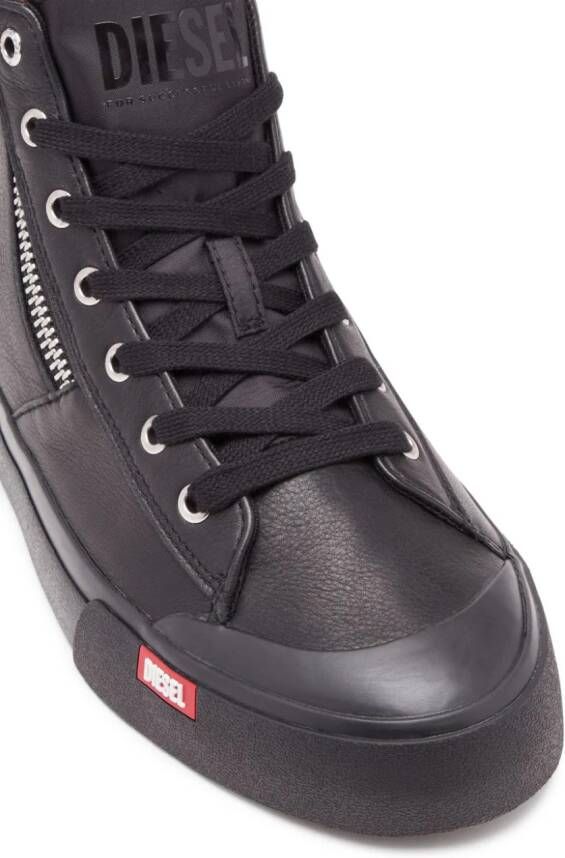 Diesel S-Athos sneakers met logopatch Zwart