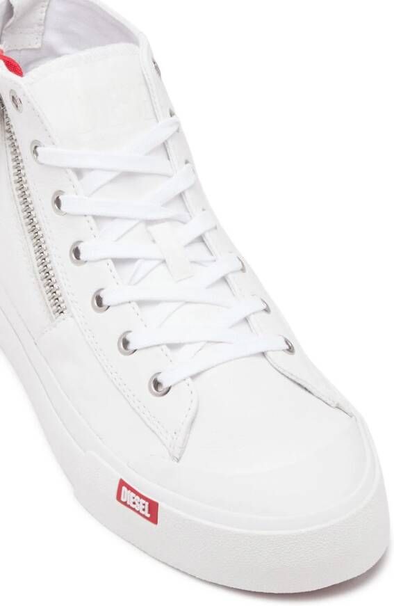 Diesel S-Athos sneakers met logopatch Wit