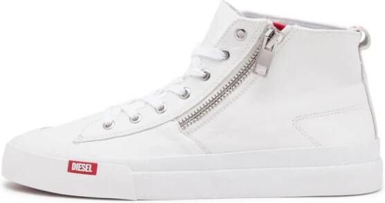 Diesel S-Athos sneakers met logopatch Wit