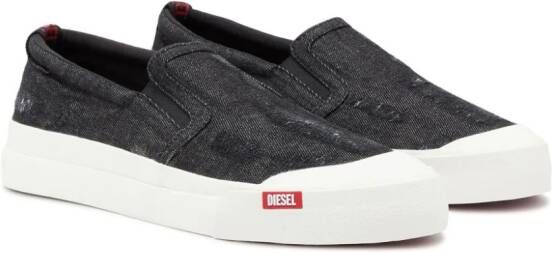 Diesel S-Athos slip-on sneakers Zwart