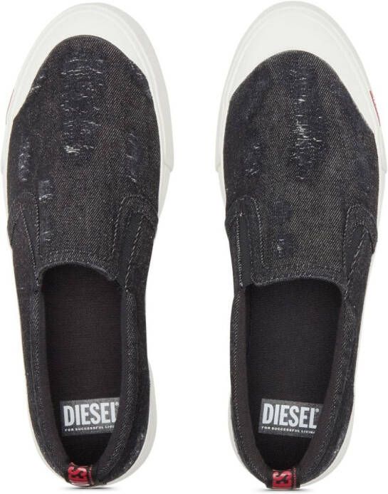 Diesel S-Athos slip-on sneakers Zwart