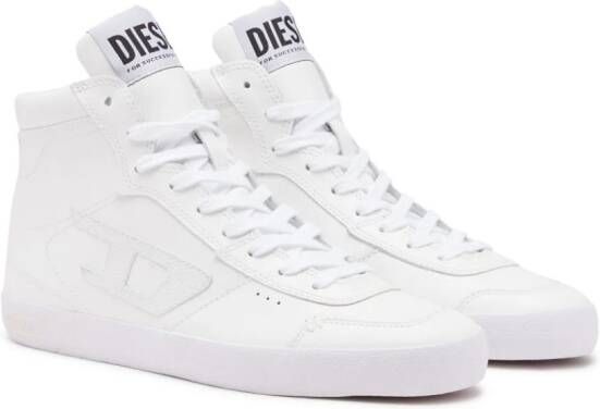 Diesel S-Leroji sneakers met logopatch Wit