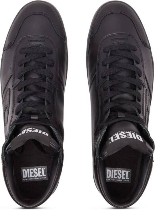 Diesel S-Leroji sneakers met logopatch Zwart