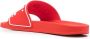 Diesel Sa-Mayemi-Cc slippers met logo-reliëf Rood - Thumbnail 3