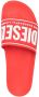 Diesel Sa-Mayemi-Cc slippers met logo-reliëf Rood - Thumbnail 4