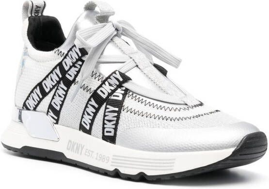 DKNY Sneakers met logoprint Wit