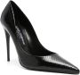 Dolce & Gabbana Leren pumps 100 mm Zwart - Thumbnail 2