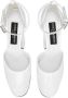 Dolce & Gabbana 105mm lakleren pumps met plateauzool Wit - Thumbnail 4