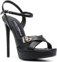 Dolce & Gabbana Stiletto sandalen Zwart - Thumbnail 2