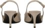 Dolce & Gabbana Slingback pumps met logo Beige - Thumbnail 3
