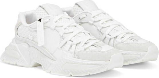 Dolce & Gabbana Airmaster sneakers met vlakken Wit