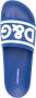 Dolce & Gabbana Badslippers met logoprint Blauw - Thumbnail 4