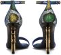 Dolce & Gabbana Baroque DG sandalen Blauw - Thumbnail 3