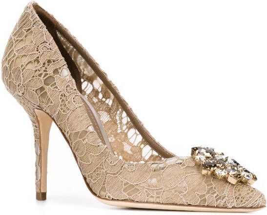 Dolce & Gabbana Belluci pumps Beige