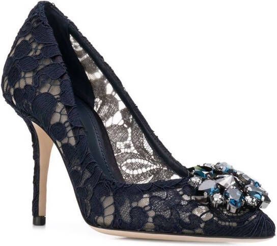 Dolce & Gabbana Belluci pumps Blauw