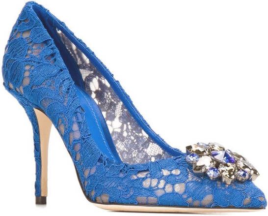 Dolce & Gabbana Belluci pumps Blauw