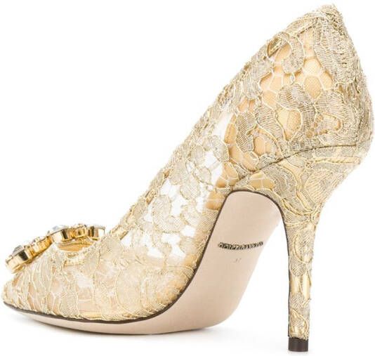 Dolce & Gabbana Belluci pumps Goud