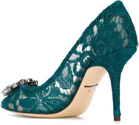 Dolce & Gabbana Belluci pumps Groen