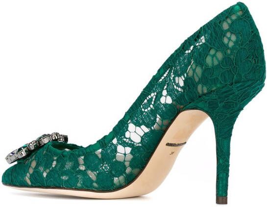 Dolce & Gabbana Belluci pumps Groen