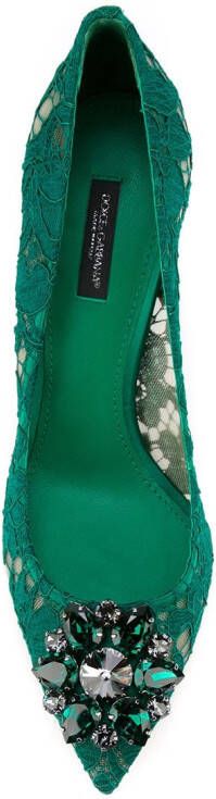 Dolce & Gabbana Belluci pumps Groen