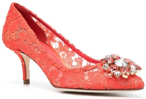 Dolce & Gabbana Belluci pumps Rood