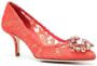 Dolce & Gabbana Belluci pumps Rood - Thumbnail 2