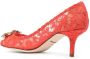 Dolce & Gabbana Belluci pumps Rood - Thumbnail 3