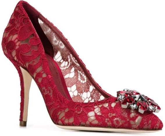 Dolce & Gabbana Belluci pumps Rood
