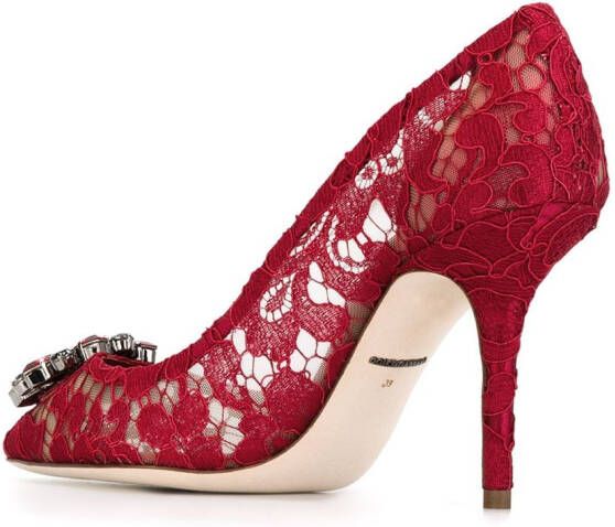 Dolce & Gabbana Belluci pumps Rood