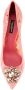 Dolce & Gabbana 90 mm Lace Rainbow pumps met brochedetail Roze - Thumbnail 4