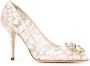 Dolce & Gabbana Belluci pumps Wit - Thumbnail 2